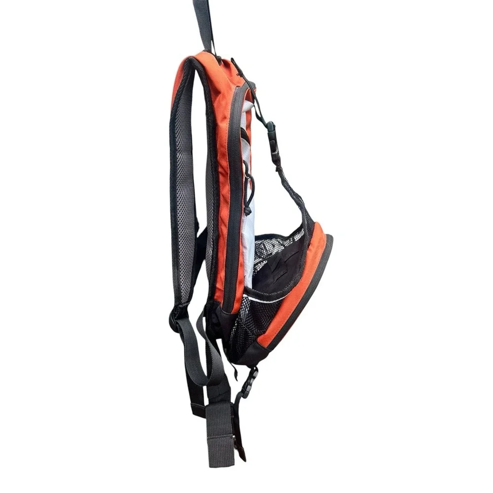SwissGear Hydration Backpack Orange Gray Hiking Cycling Daypack * No Bladder